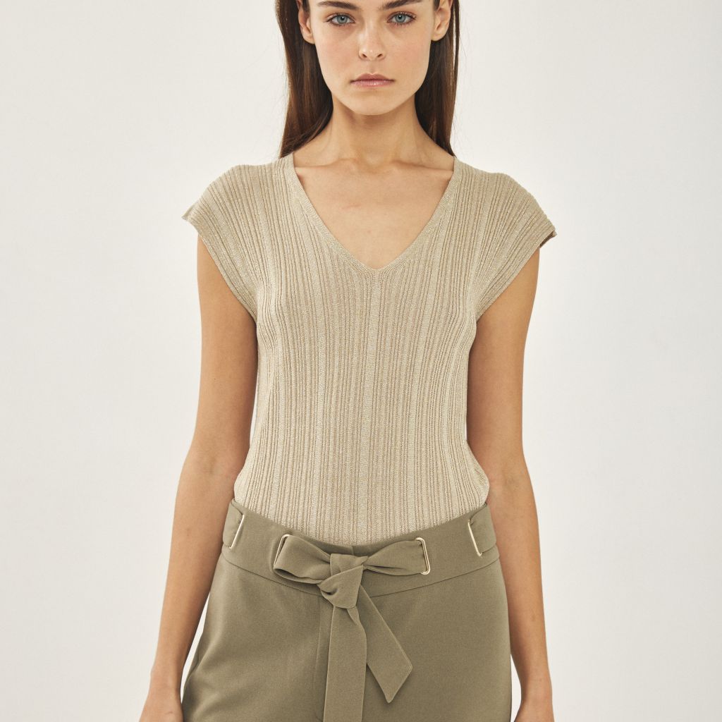 חולצת סריג קימונו Golbary