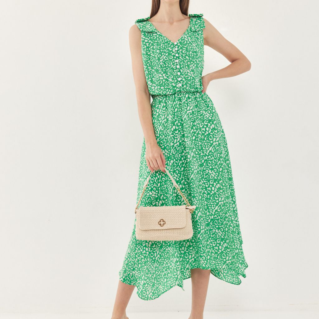 שמלה קשירה בכתפים Golbary