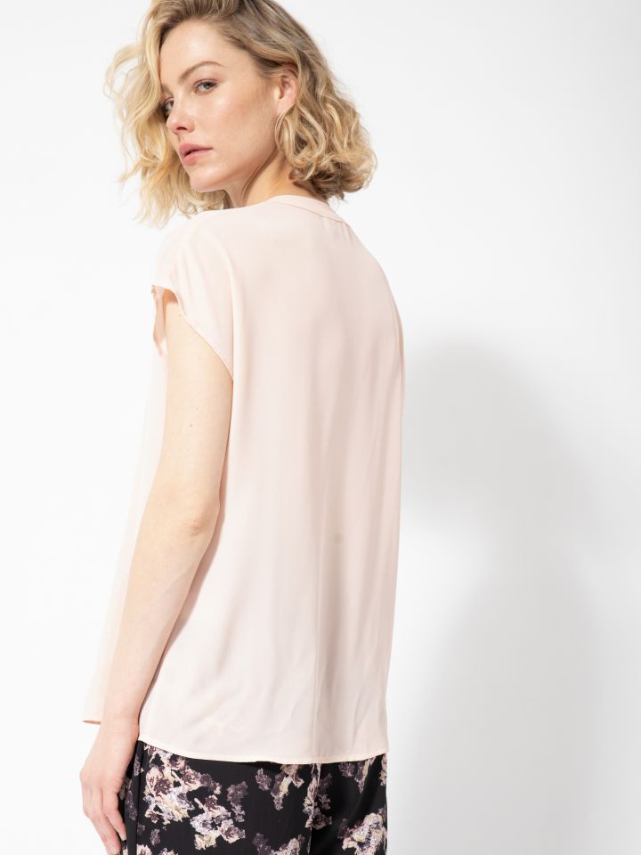 חולצה שינה לולאות PROMO ORLI בצבע אפרסק