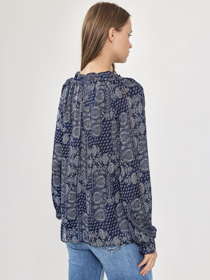 חולצה דפוס PROMO INEASSA בצבע נייבי