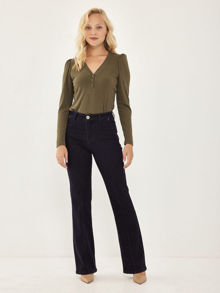 חולצה ריב שינה PROMO בצבע זית