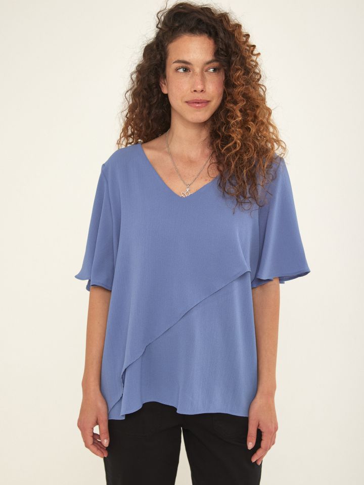 חולצה  SHIRA PROMO בצבע כחול