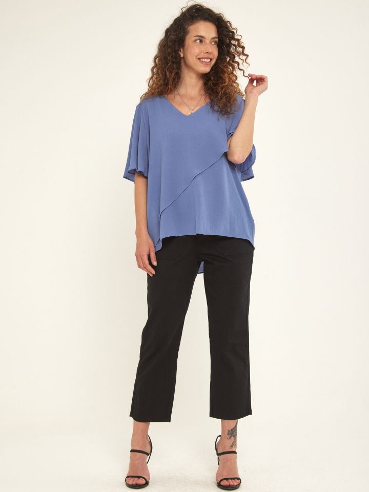 חולצה  SHIRA PROMO בצבע כחול