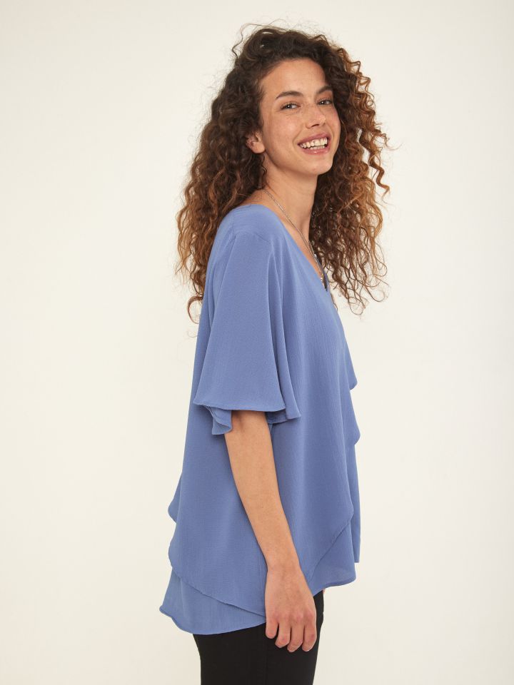 חולצה  SHIRA PROMO בצבע כחול
