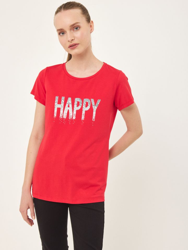 חולצה ROMI PROMO בצבע קורל