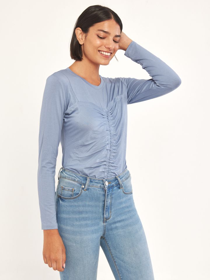 חולצה  PROMO ROMI בצבע תכלת