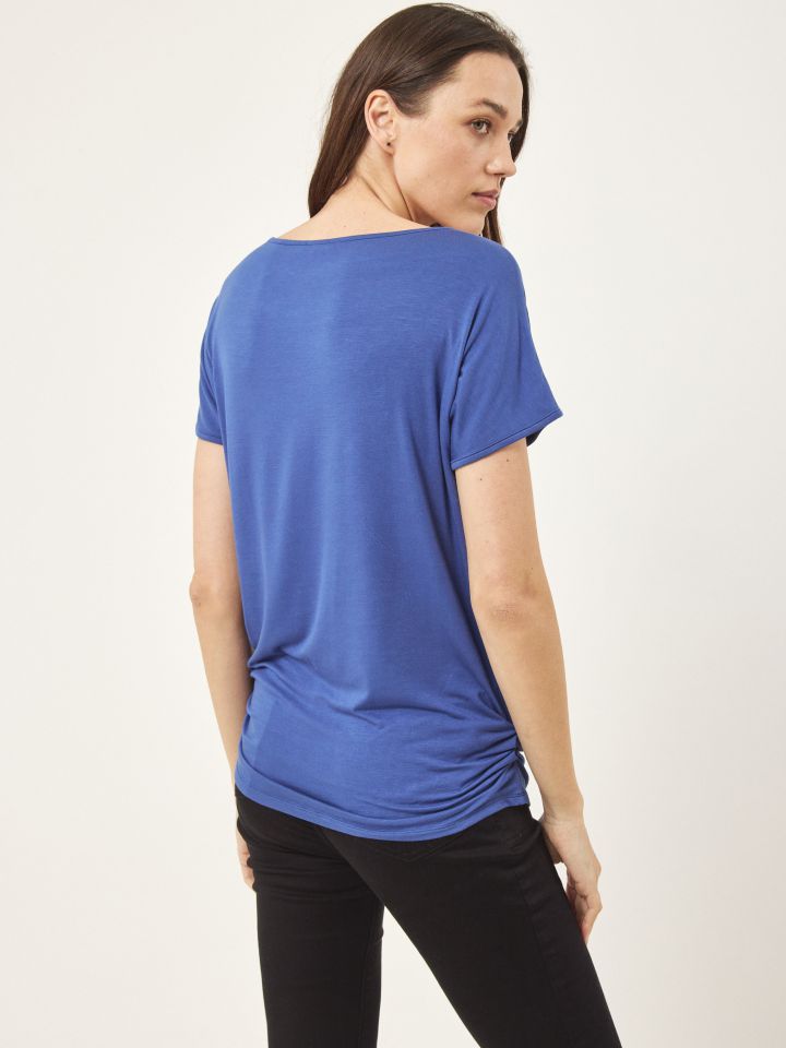 חולצה SHIRA PROMO בצבע כחול סקאי