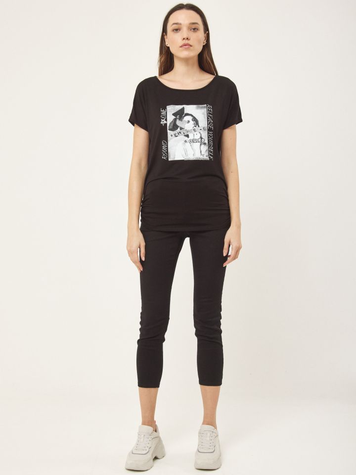 חולצה SHIRA PROMO בצבע שחור