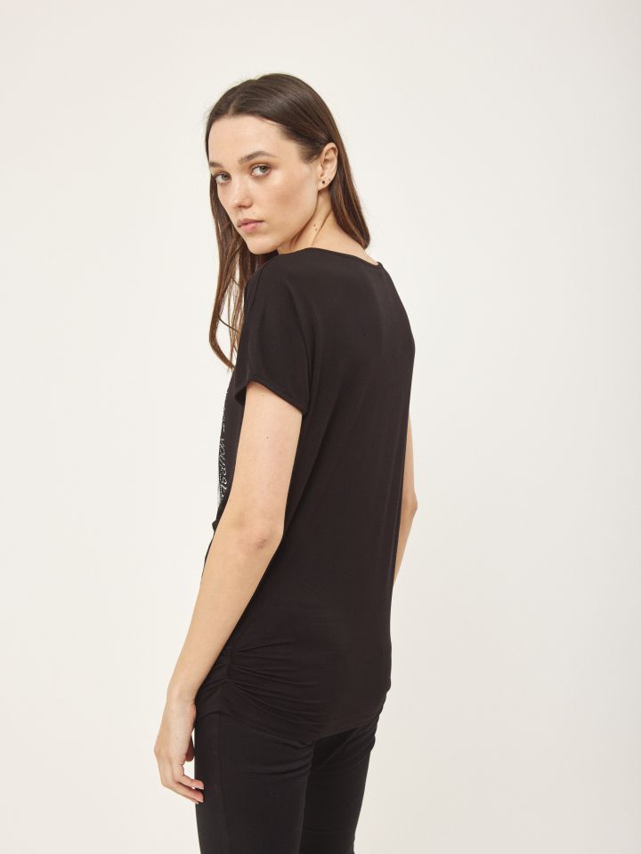 חולצה SHIRA PROMO בצבע שחור