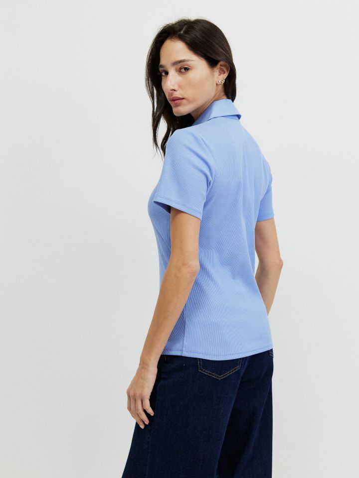 חולצה ריב שינה PROMO בצבע סגול לילה מעושן