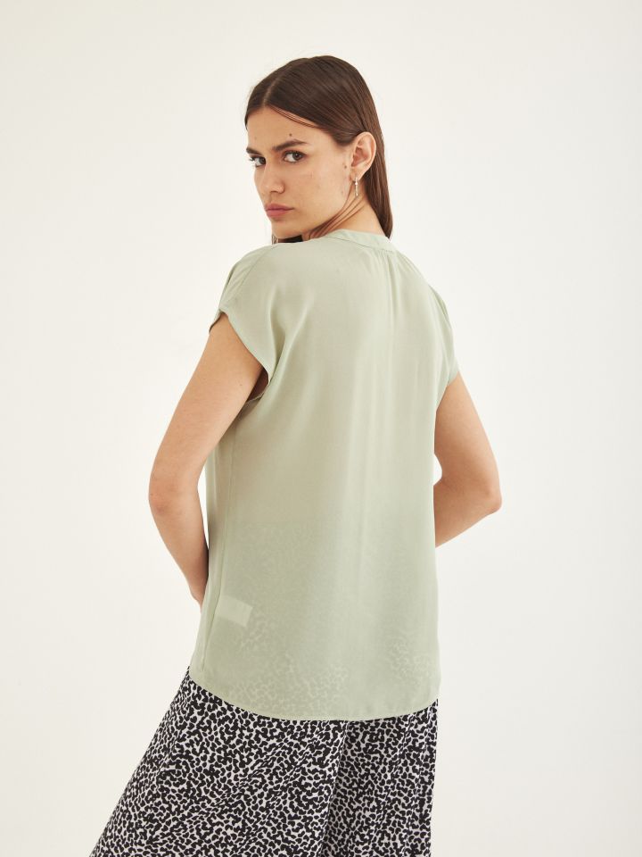 חולצה שינה PROMO בצבע ירוק