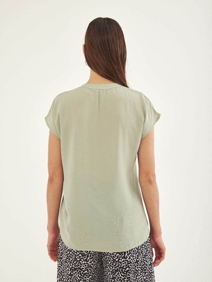 חולצה שינה PROMO בצבע ירוק