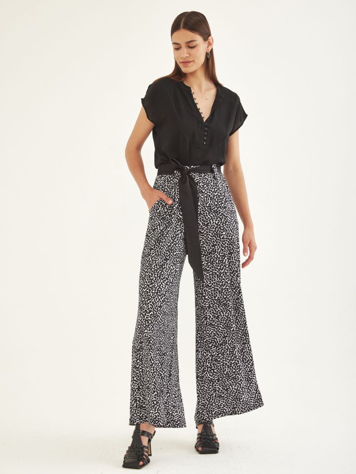 חולצה שינה PROMO בצבע שחור