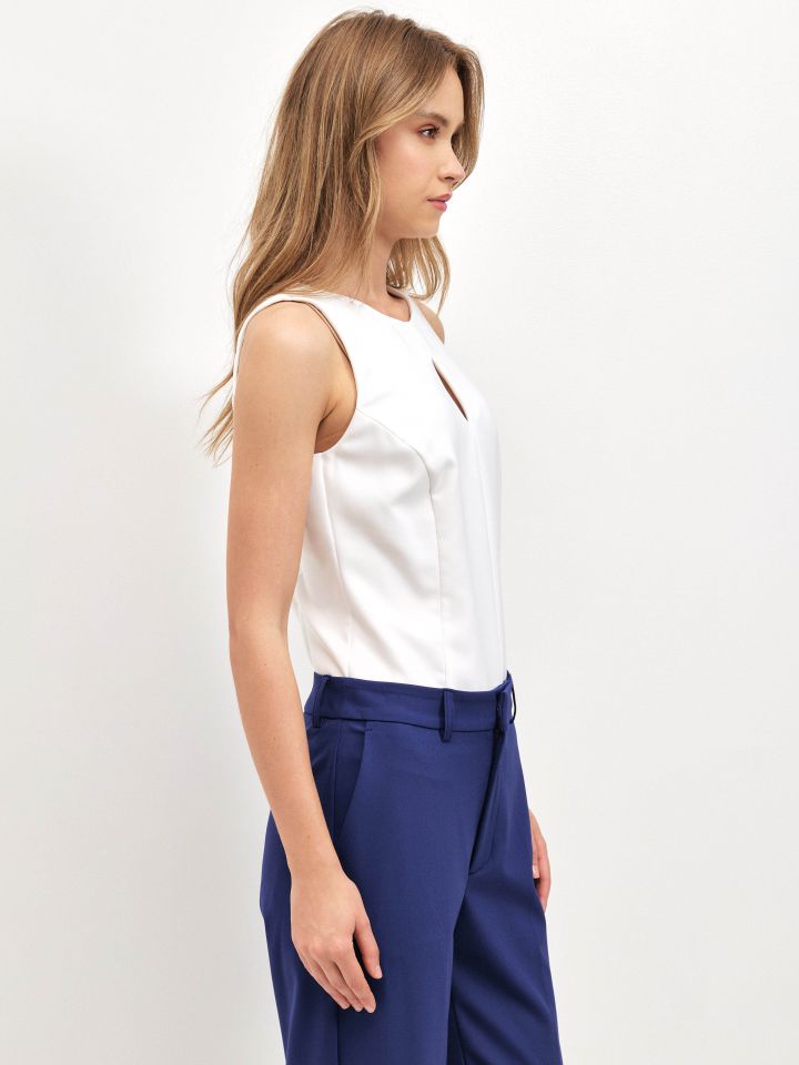 חולצה COMO בצבע לבן