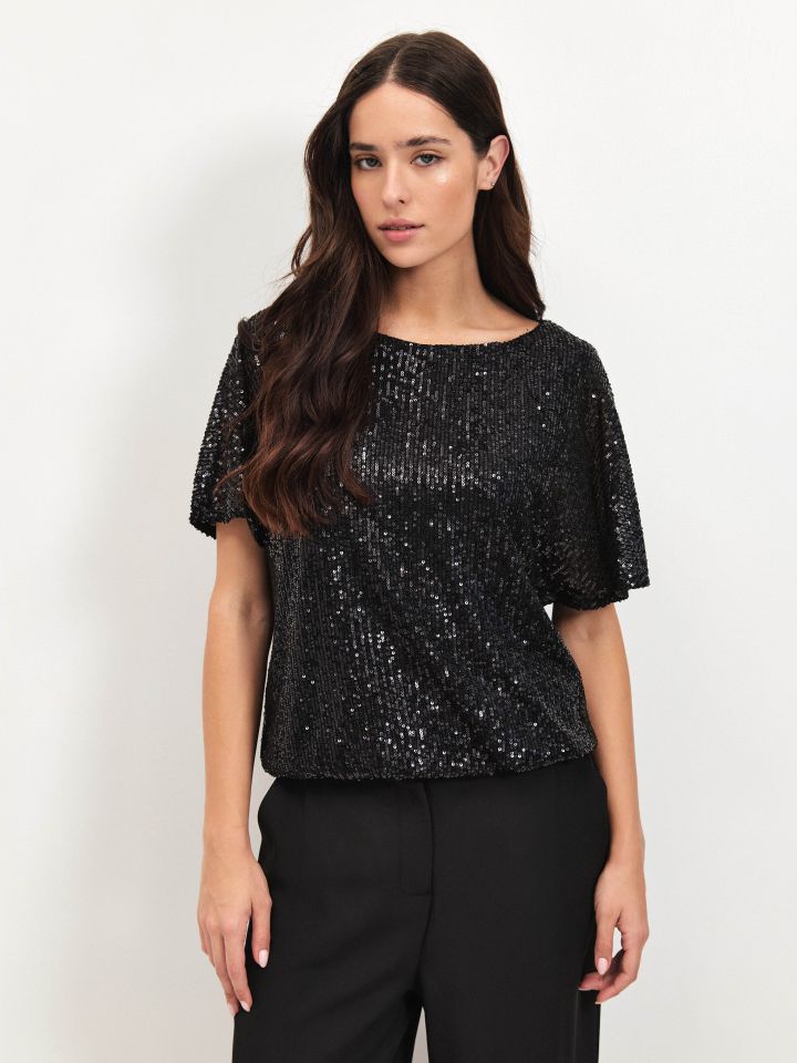 חולצה לורקס בצבע שחור