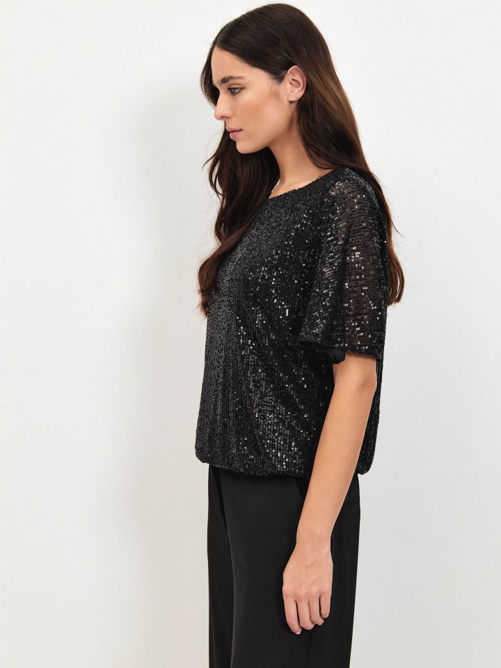 חולצה לורקס בצבע שחור