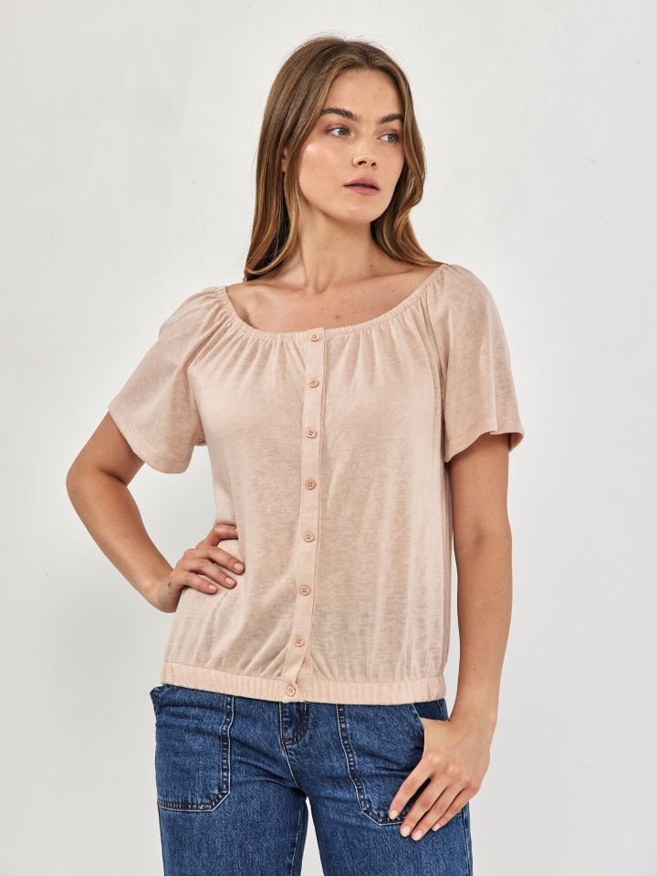 חולצה סלאב שינה PROMO בצבע בייז’