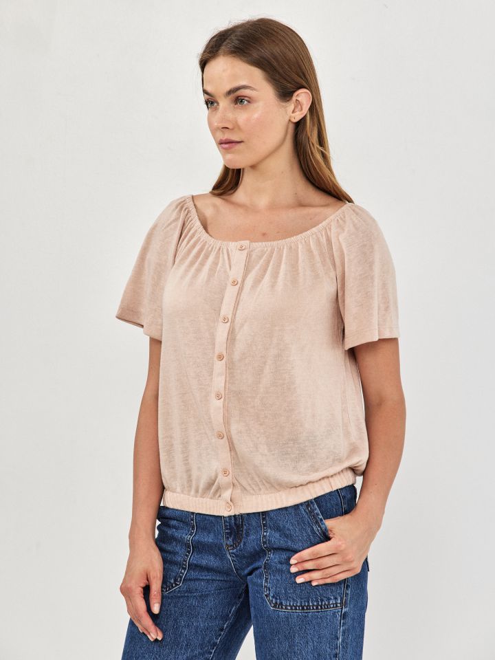 חולצה סלאב שינה PROMO בצבע בייז’