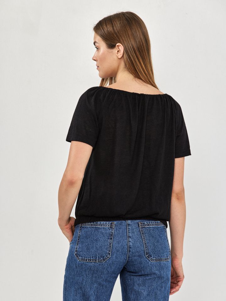 חולצה סלאב שינה PROMO בצבע שחור