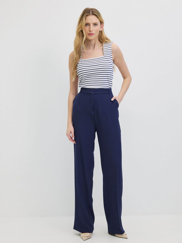 חולצה פסים  PROMO בצבע נייבי