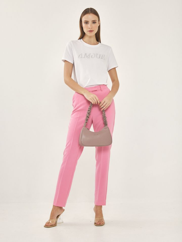 חולצה PROMO AMOR בצבע לבן