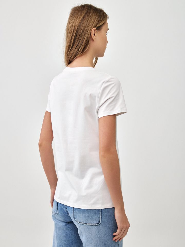 חולצה לב קרושה PROMO בצבע אופוויט