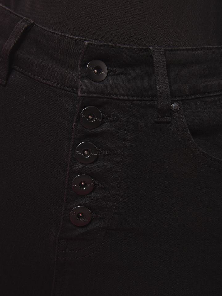 מכנסי ג’ינס  8/9 LIA PROMO בצבע ג’ינס שחור