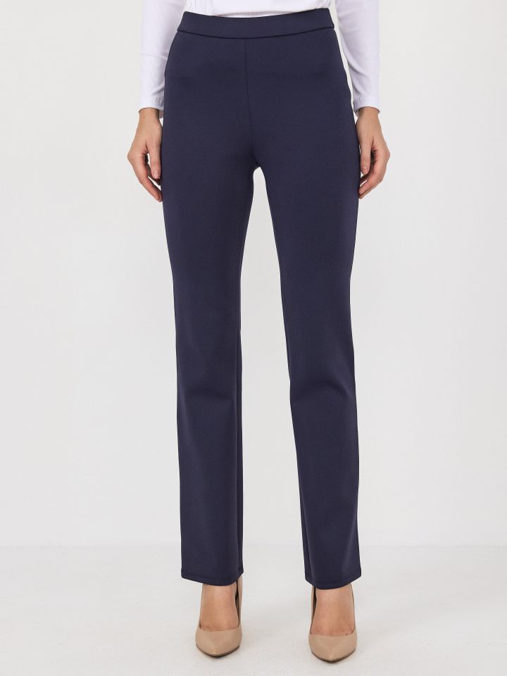 מכנסיים SLIM PROMO טייץ בצבע נייבי