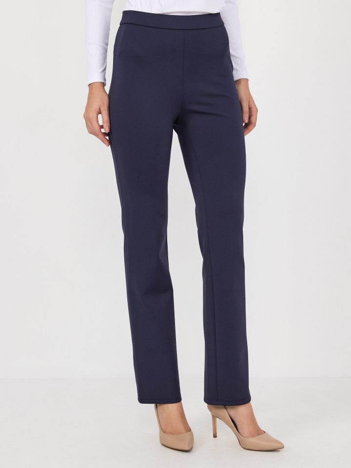 מכנסיים SLIM PROMO טייץ בצבע נייבי