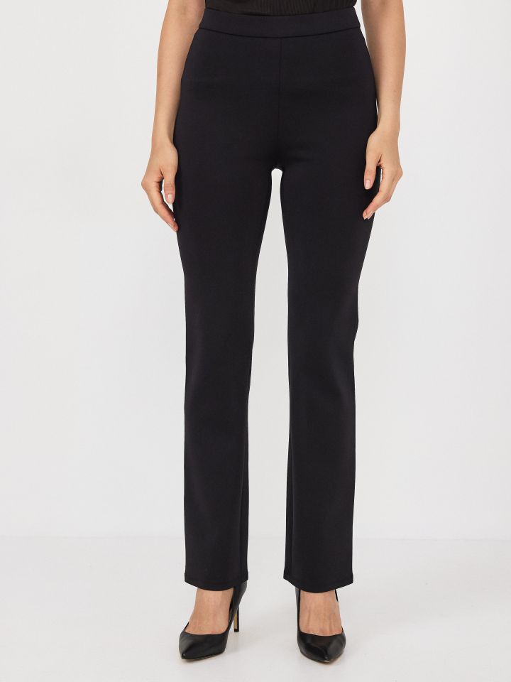 מכנסיים SLIM PROMO טייץ בצבע שחור