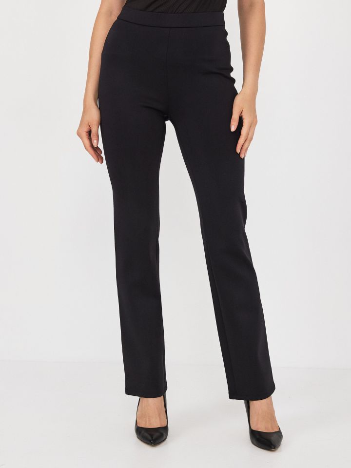 מכנסיים SLIM PROMO טייץ בצבע שחור