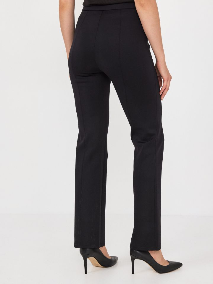 מכנסיים SLIM PROMO טייץ בצבע שחור