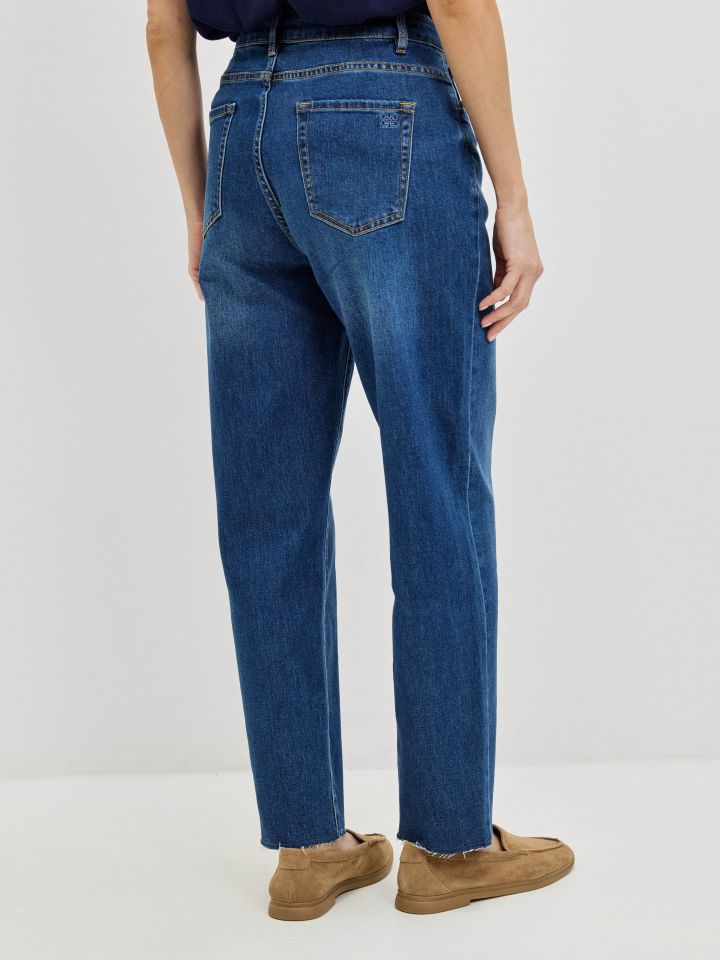 מכנסיים ג’ינס 8/9 PROMO בצבע ג’ינס