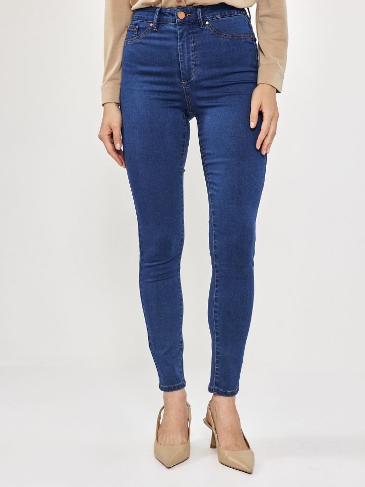מכנסיים ג’ינס PROMO SKINNY בצבע ג’ינס