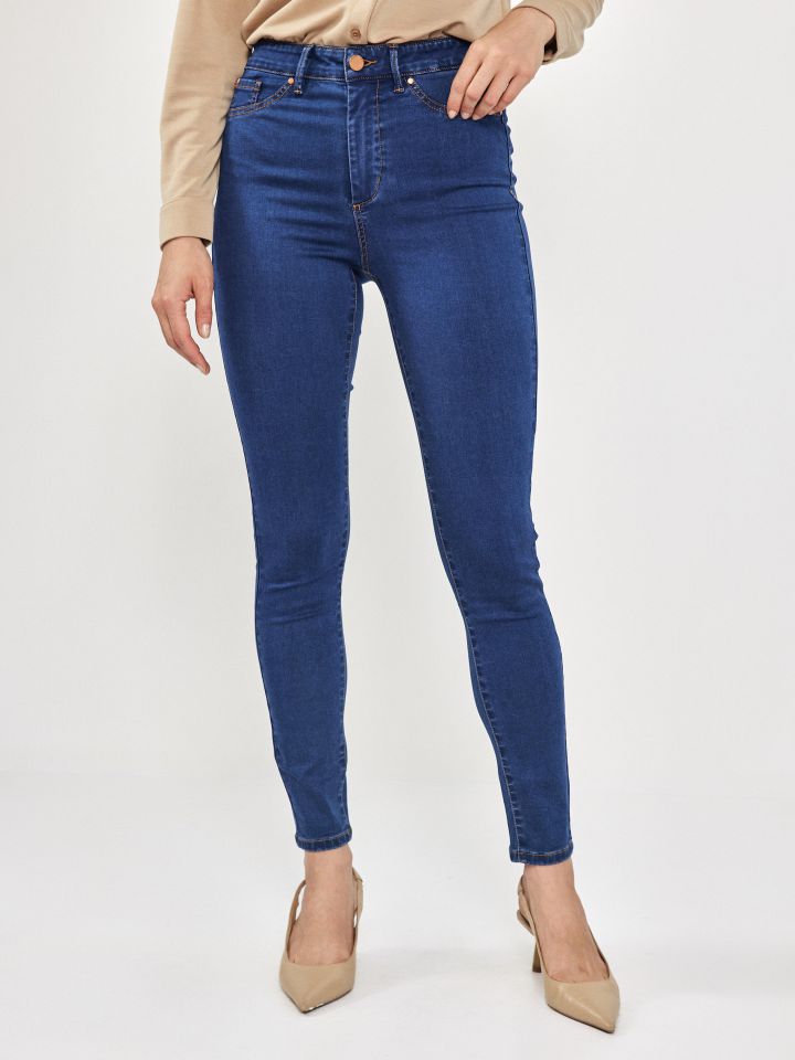 מכנסיים ג’ינס PROMO SKINNY בצבע ג’ינס