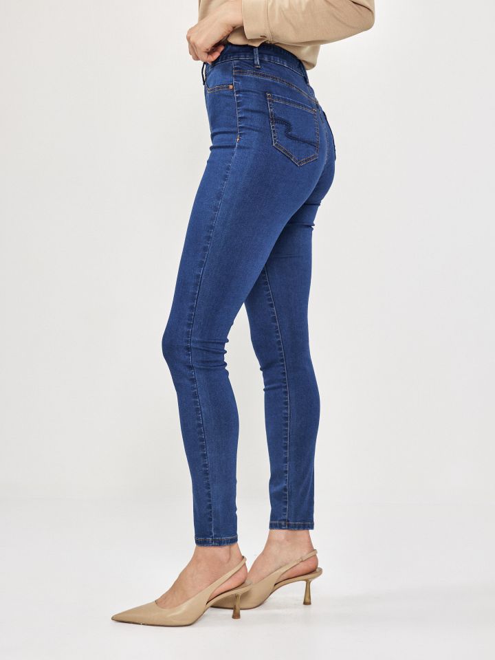מכנסיים ג’ינס PROMO SKINNY בצבע ג’ינס