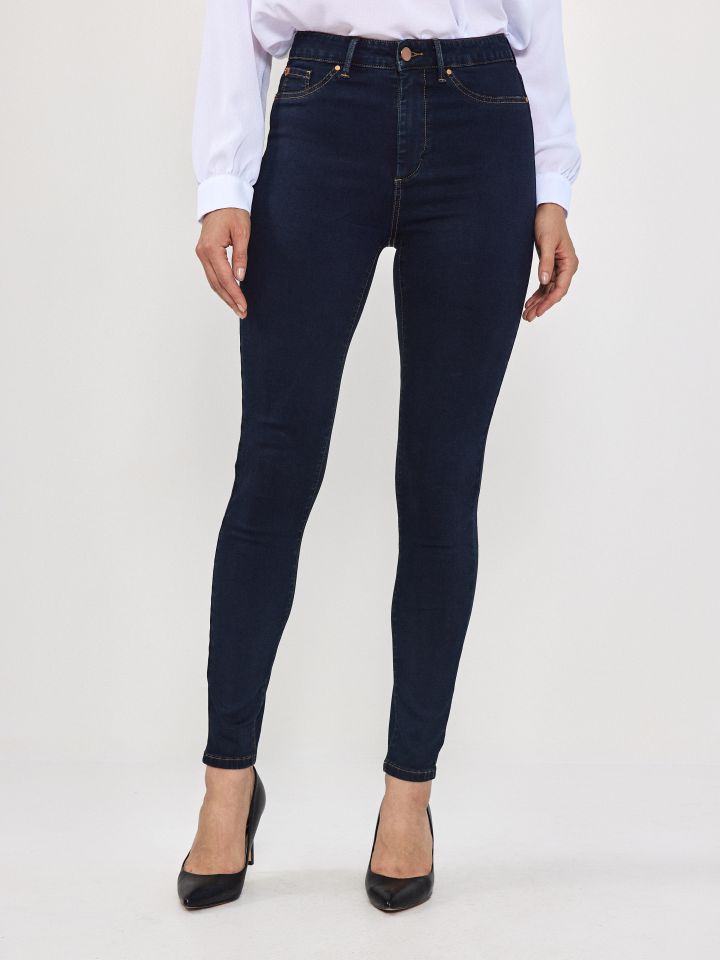 מכנסיים ג’ינס PROMO SKINNY בצבע ג’ינס כהה