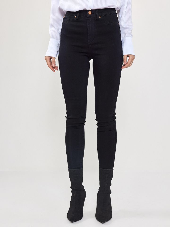 מכנסיים ג’ינס PROMO SKINNY בצבע שחור