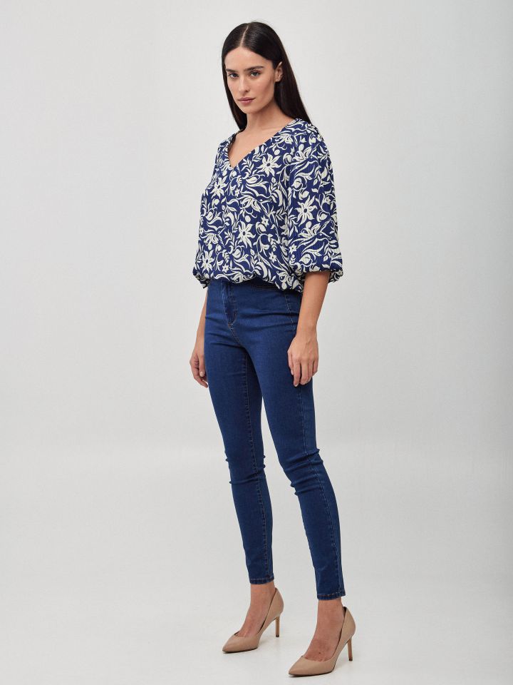 מכנסיים ג’ינס SOFT PROMO בצבע ג’ינס