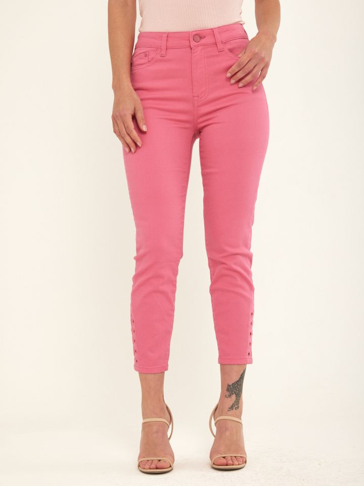 מכנסי דריל 7/8 איבקות PROMO בצבע פוקסיה