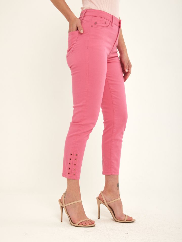 מכנסי דריל 7/8 איבקות PROMO בצבע פוקסיה