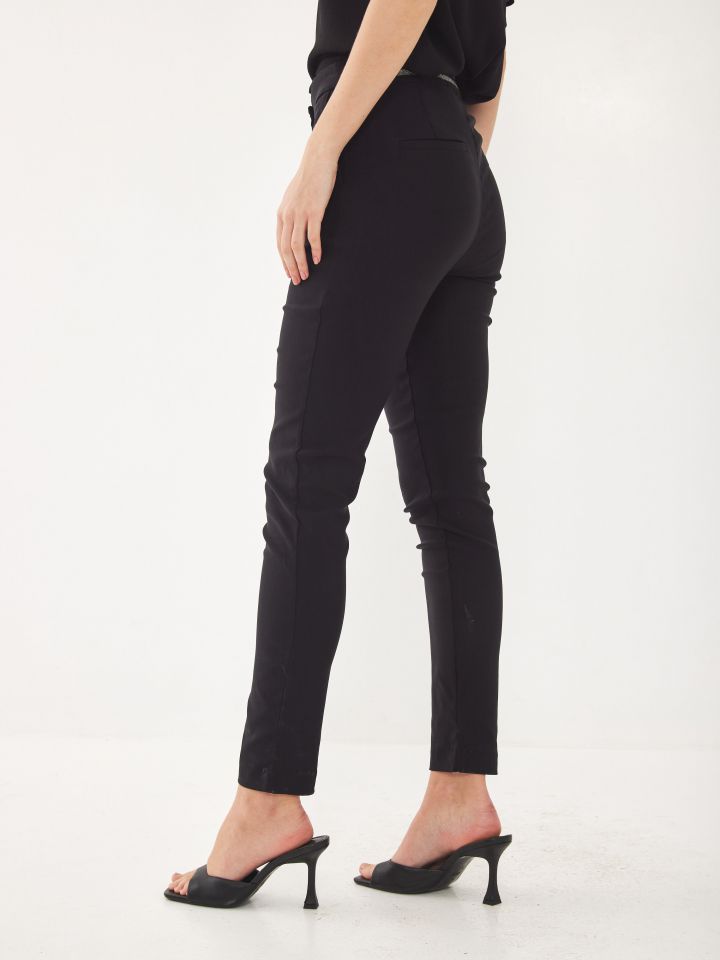 מכנסי בן גלים גומי בגב PROMO בצבע שחור