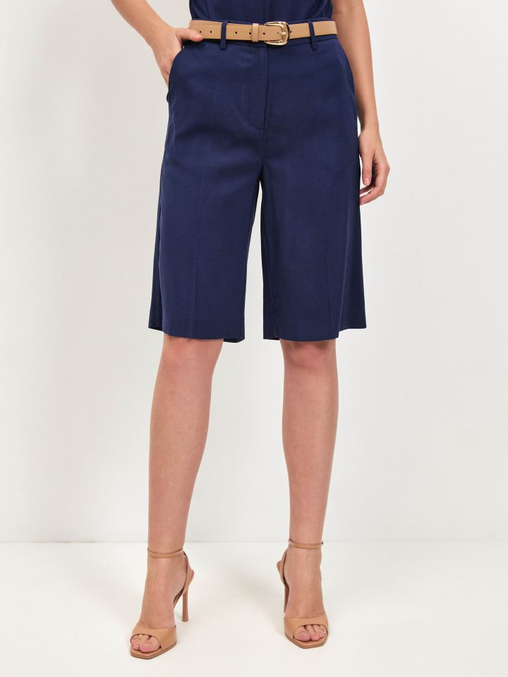 מכנסיים ברמודה PROMO LIA בצבע נייבי