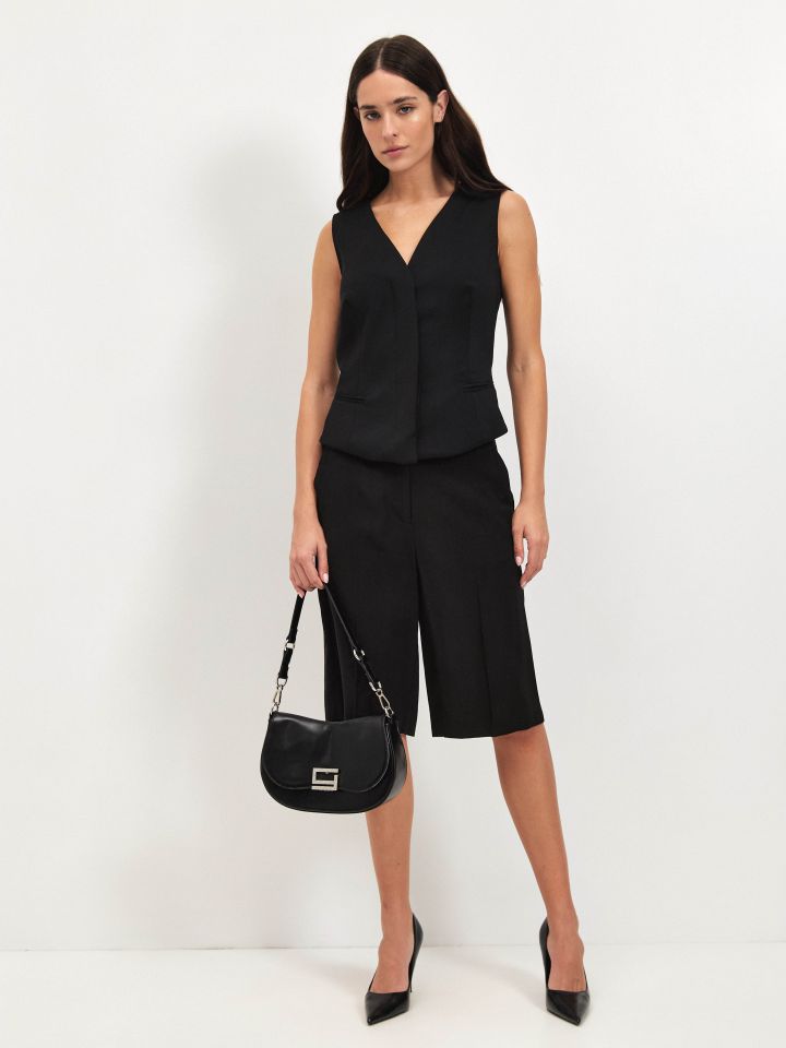 מכנסיים ברמודה PROMO LIA בצבע שחור