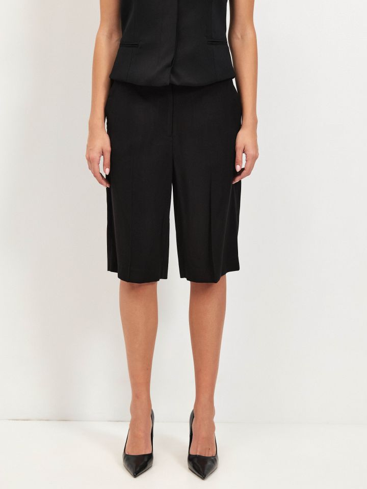 מכנסיים ברמודה PROMO LIA בצבע שחור