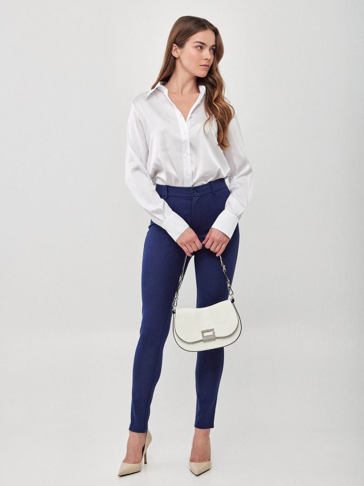 מכנסיים מילנו PROMO בצבע נייבי