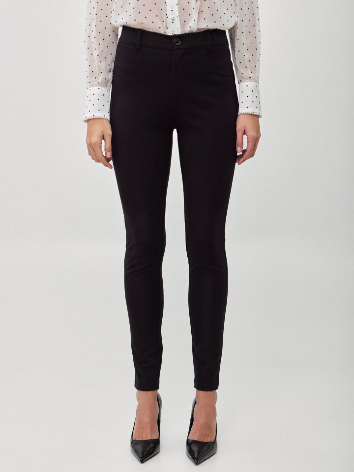 מכנסיים מילנו PROMO בצבע שחור