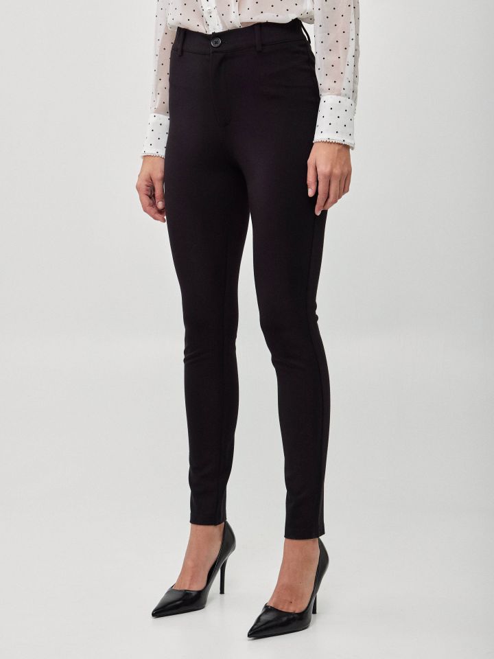 מכנסיים מילנו PROMO בצבע שחור