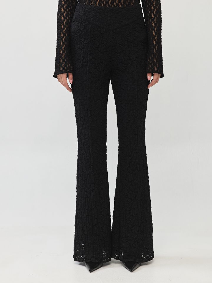 מכנסיים תחרה בצבע שחור