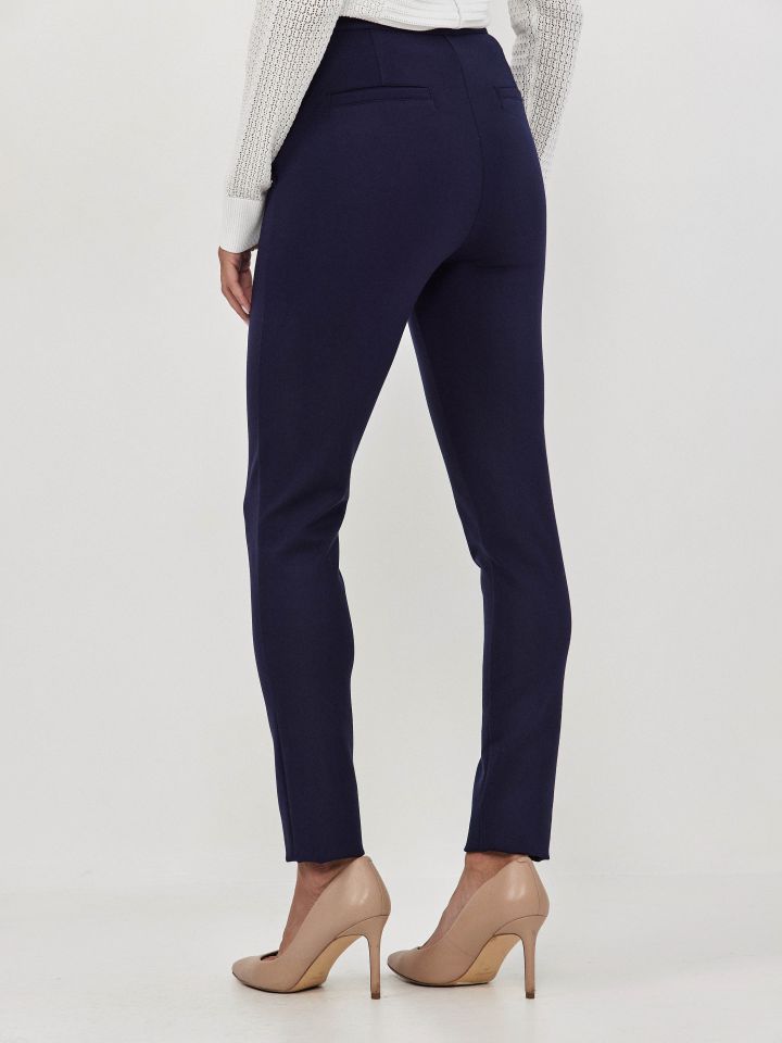 מכנסיים מילנו SHIRA PROMO בצבע נייבי